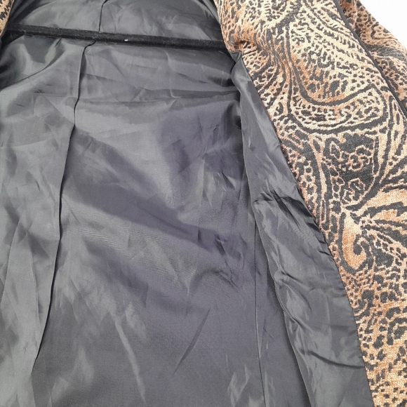Susan Graver 2xl Jacket Paisley Print- NeverWorn- FULL LENGTH  - REGULAR FIT - Picture 5 of 6